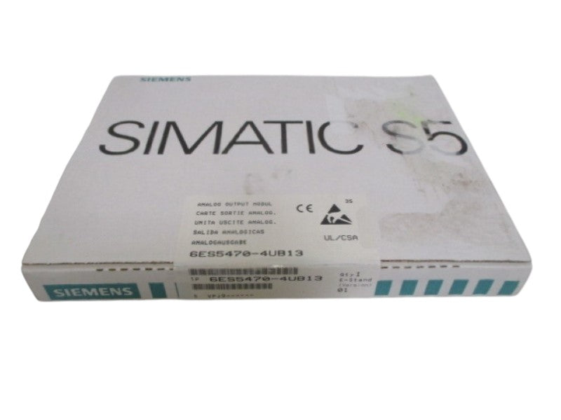 SIEMENS SIMATIC S5 6ES5470-4UB13 ANALOG OUTPUT MODULE NSFS