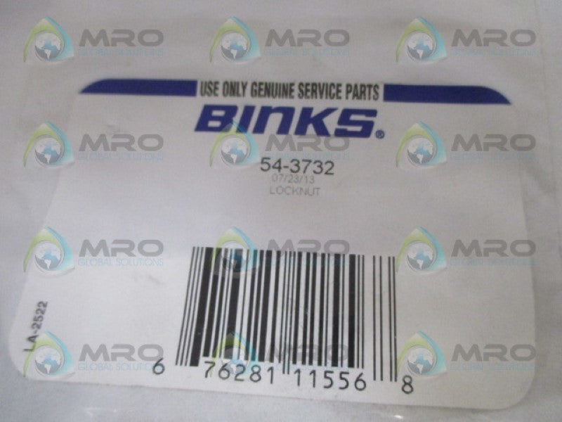 BINKS 54-3732 LOCK NUT NSMP