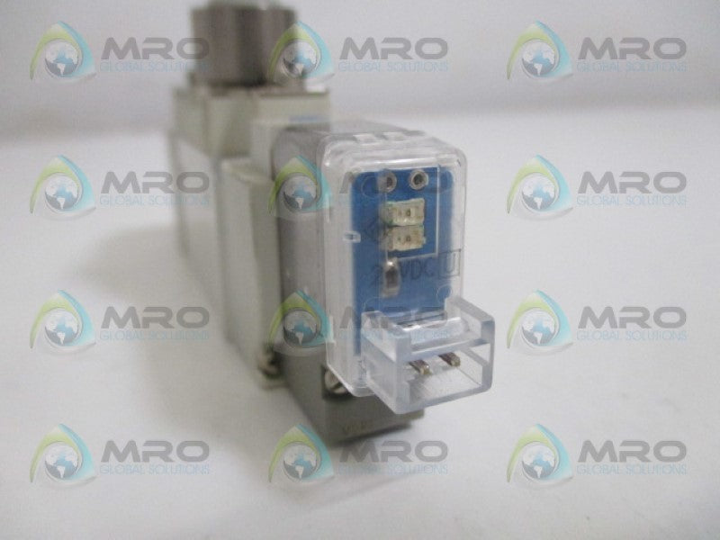 SMC SY513-5L0U-C6 SOLENOID VALVE 24VDC NSNP