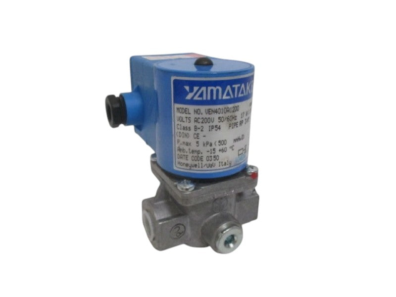 YAMATAKE VEN4010A1200 GAS SOLENOID VALVE 200VAC 3/8" NSNP