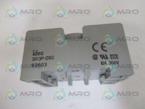 IDEC SR3P-05C RELAY SOCKET NSNP