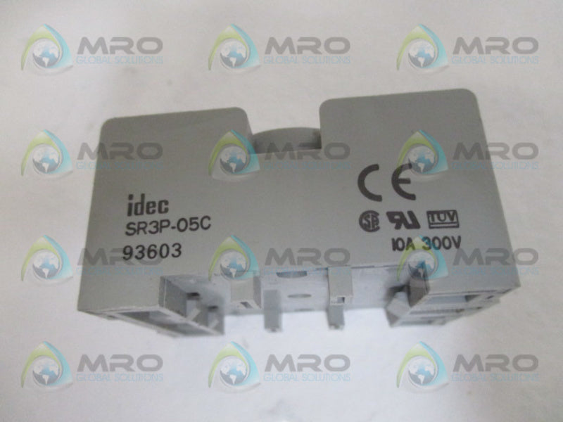 IDEC SR3P-05C RELAY SOCKET NSNP