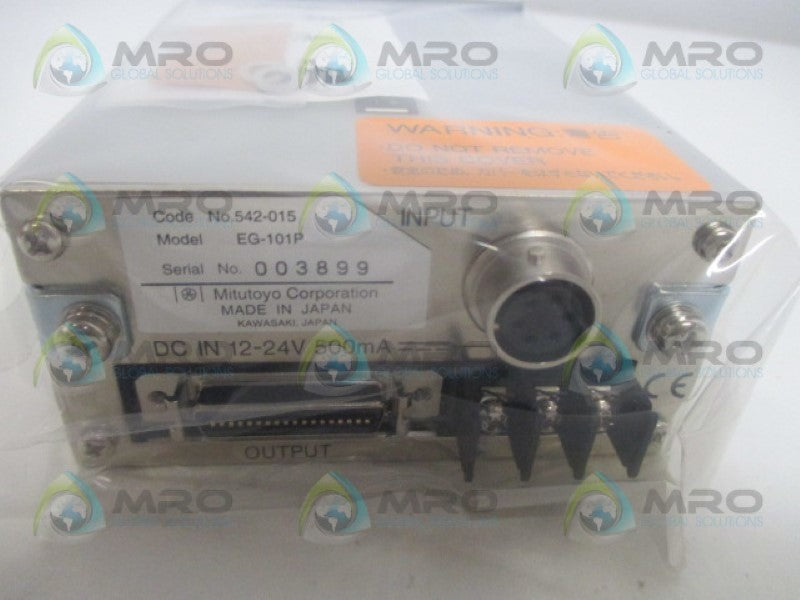 MITUTOYO EG-101P 542-015 LINEAR MICROMETER COUNTER NSMP