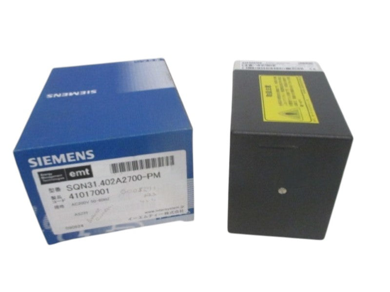 SIEMENS SQN31.402A2700-PM SERVO MOTOR DAMPER 200VAC NSMP