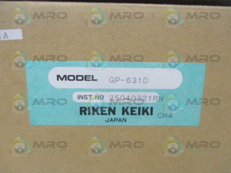 RIKENKEIKI GP-631D COMBUSTIBLE GAS MONITOR NSMP