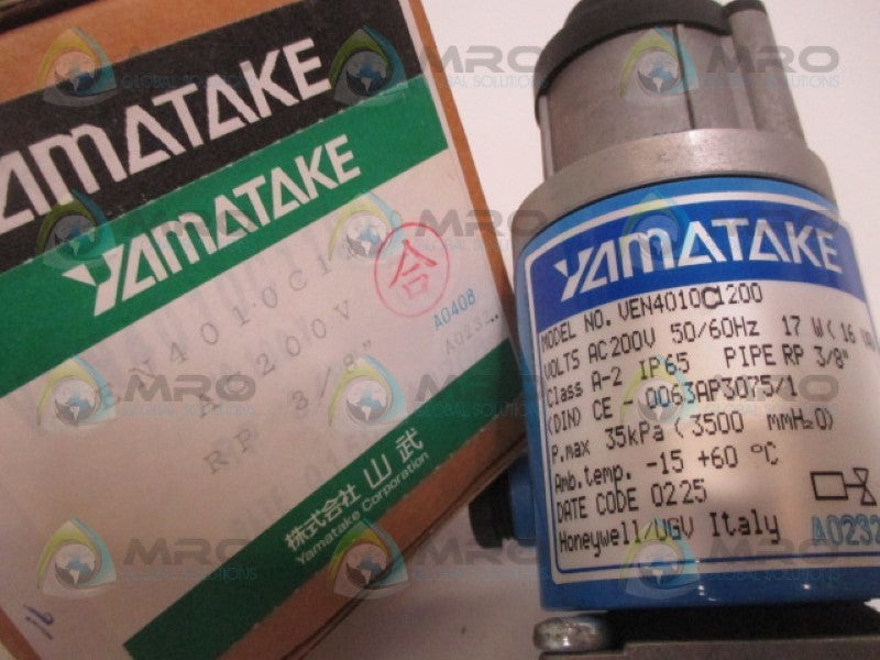 YAMATAKE VEN4010C1200 VALVE 200VAC 3/8" (AS PICTURED) NSMP