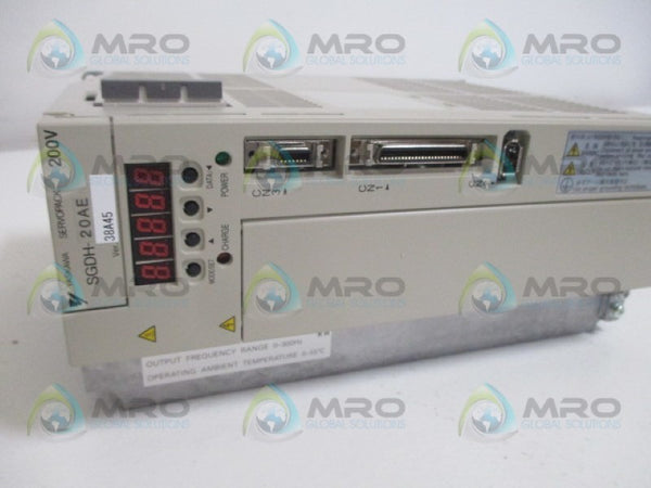 YASKAWA SERVOPACK SGDH-20AE SERVO DRIVE NSMP