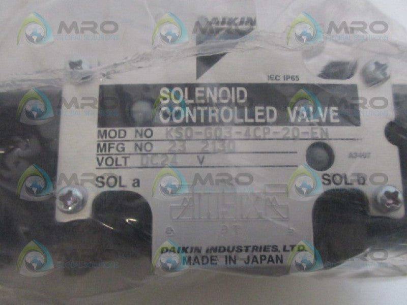 DAIKIN K50-G03-4CP-20-EN NSMP