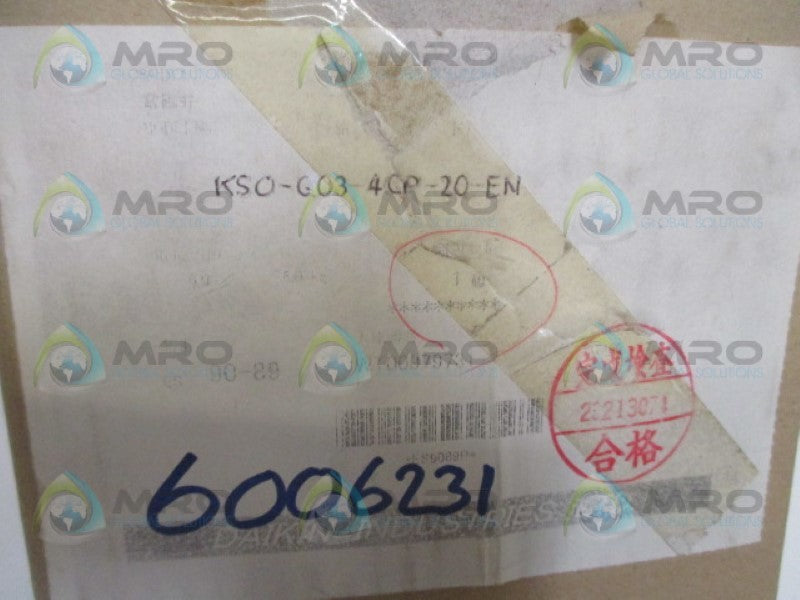 DAIKIN K50-G03-4CP-20-EN NSMP