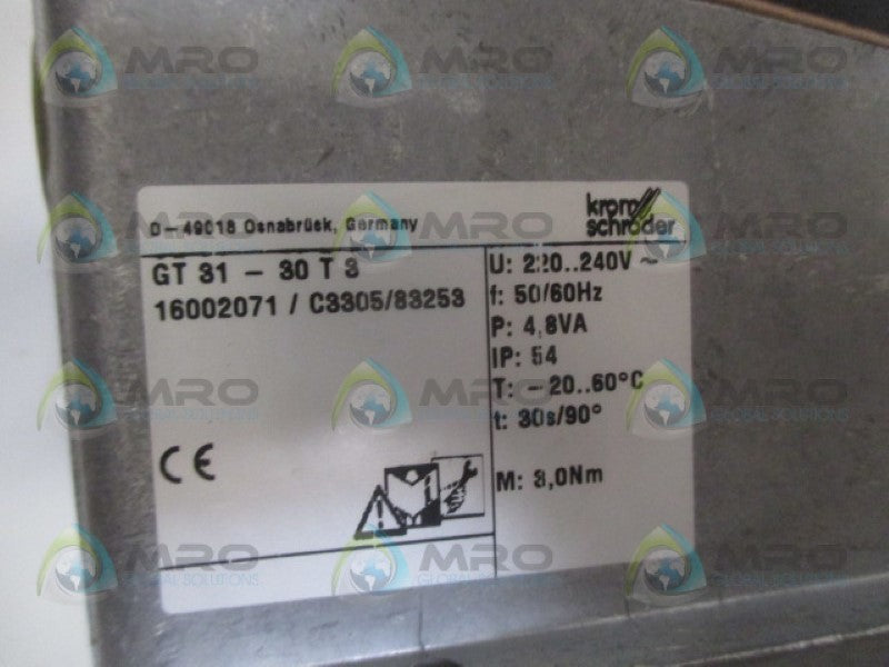 KROM SCHRODER CT31-30TS ACTUATOR 220-240V UNMP