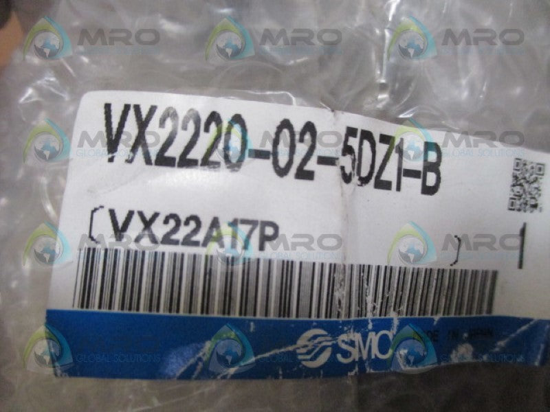 SMC VX2220-02-5DZ1-B MEDIA VALVE 24VDC NSNP