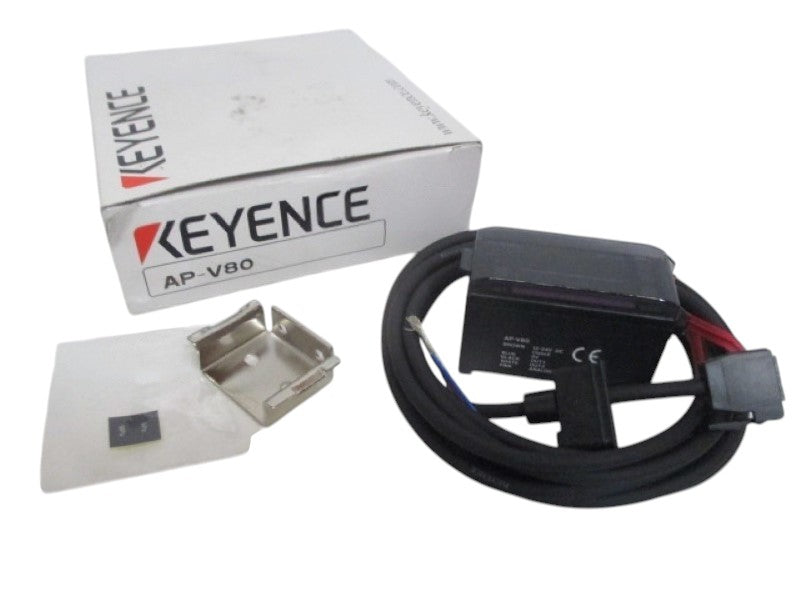 KEYENCE AP-V80 PRESSURE SENSOR AMPLIFIER 12-24VDC NSMP
