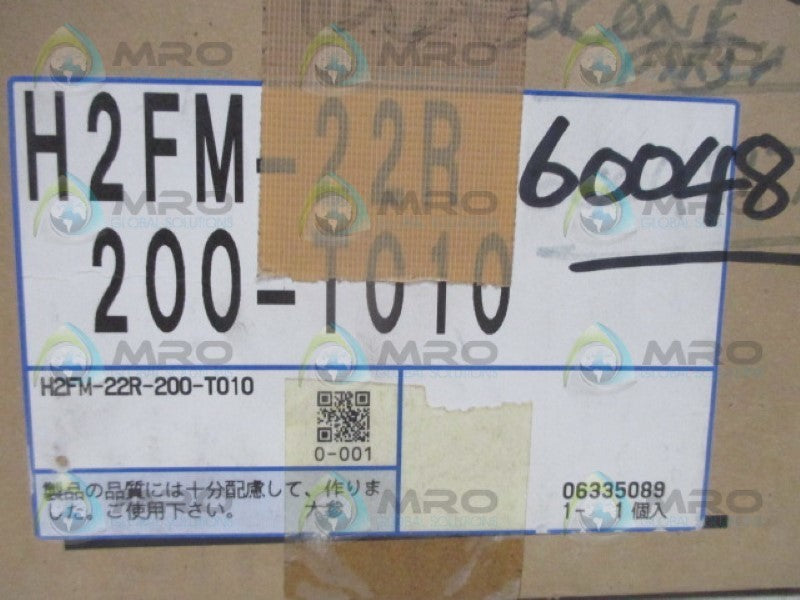 GTR NISSEI H2FM-22R-200-T010 RATIO 200:1 INDUCTION MOTOR 3PH NSMP
