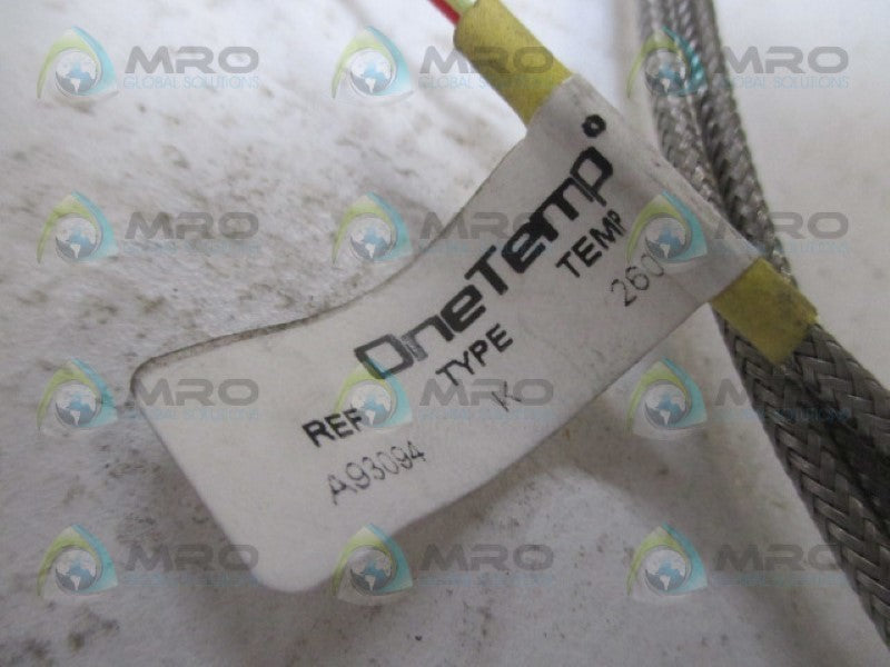 ONE TEMP A93094 TEMPERATURE 260 TEMPERATURE PROBE NSNP
