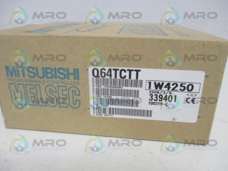 MITSUBISHI Q64TCTT TEMPERATURE CONTROL UNIT 24VDC NSMP