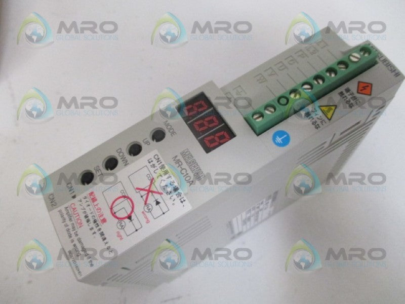 MITSUBISHI MR-C10A AC SERVO 100W 200-230VAC NSMP