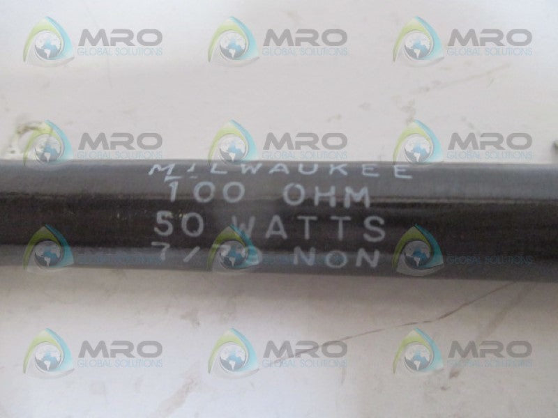 MILWAUKEE 7/79NON RESISTOR 100 OHMS NSNP