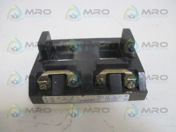 FURNAS 475Q5-D1 COIL 120/240V *USED*