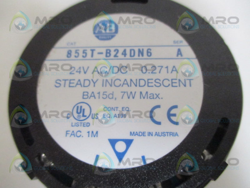 INDUSTRIAL SPARE PART 855T-B24DN6 SER. A BLUE LIGHT (MISSING ACCESSORIES) NSNP