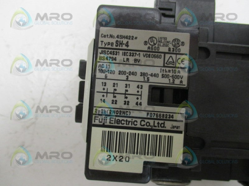 FUJI ELECTRIC 4SH422# 120V (AS PICTURED) NSNP