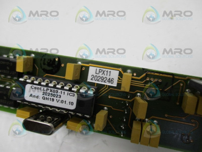 SICK LPX11 2029246 CIRCUIT BOARD NSNP