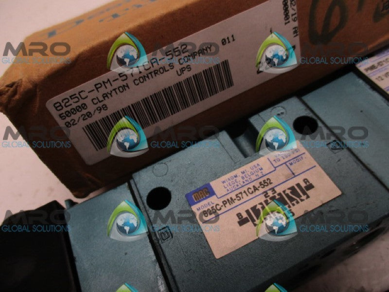 MAC 85C-PM-571CA-552 VALVE 12VDC NSMP