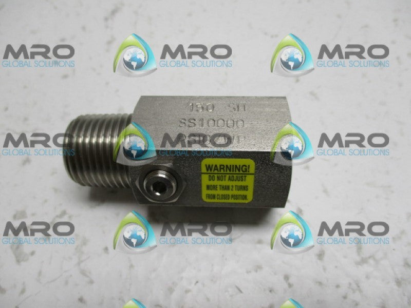 MIDWEST INSTRUMENT 150SH PULSATION DAMPENER NSNP