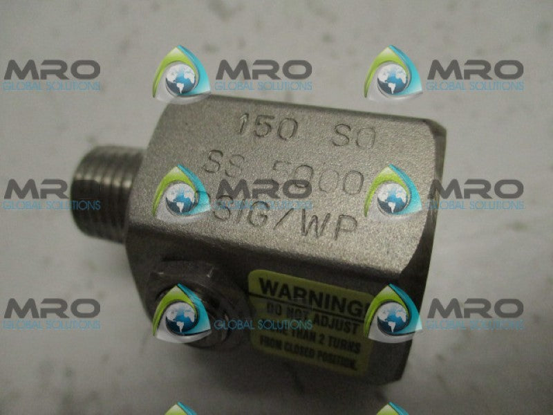 MIDWEST INSTRUMENT 150S0 PULSATION DAMPENER NSNP