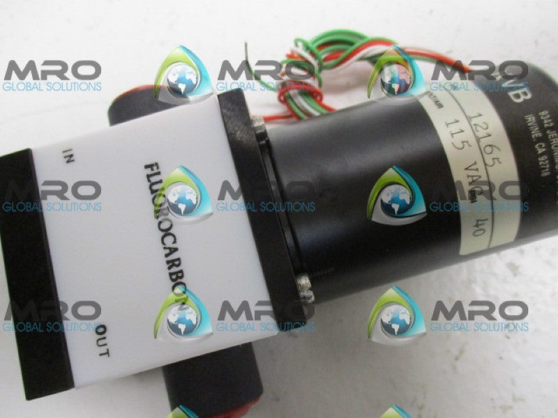 KVB 12165 FLUROCARBON VALVE 115VAC  NSNP
