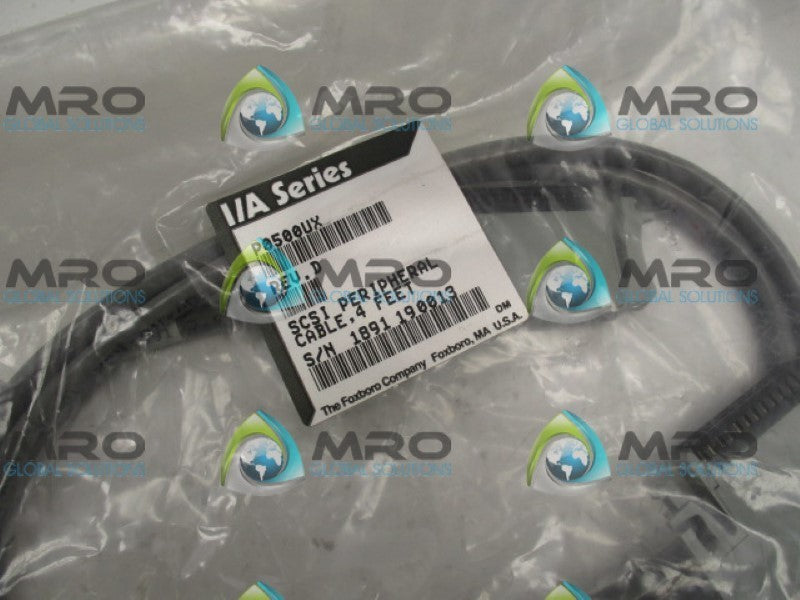 FOXBORO P0500UX SCSI PERIPHERAL CABLE 4FT NSNP