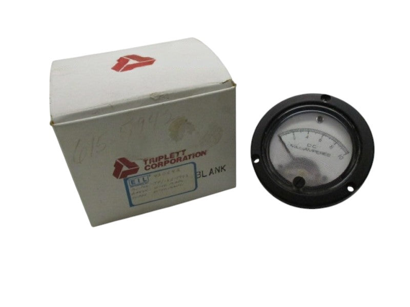 EIL AA1265 GAUGE 0-10 D.C.MILLIAMPERES NSNP