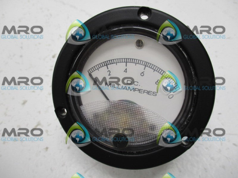 TRIPLETT EIL 920642 GAUGE 0-10 D.C. MILLIAMPERES NSMP