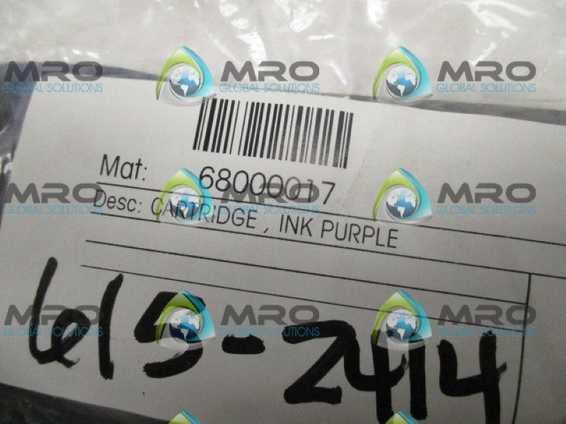 LD COMPATIBLE 68000017 PURPLE INK CARTRIDGE NSMP