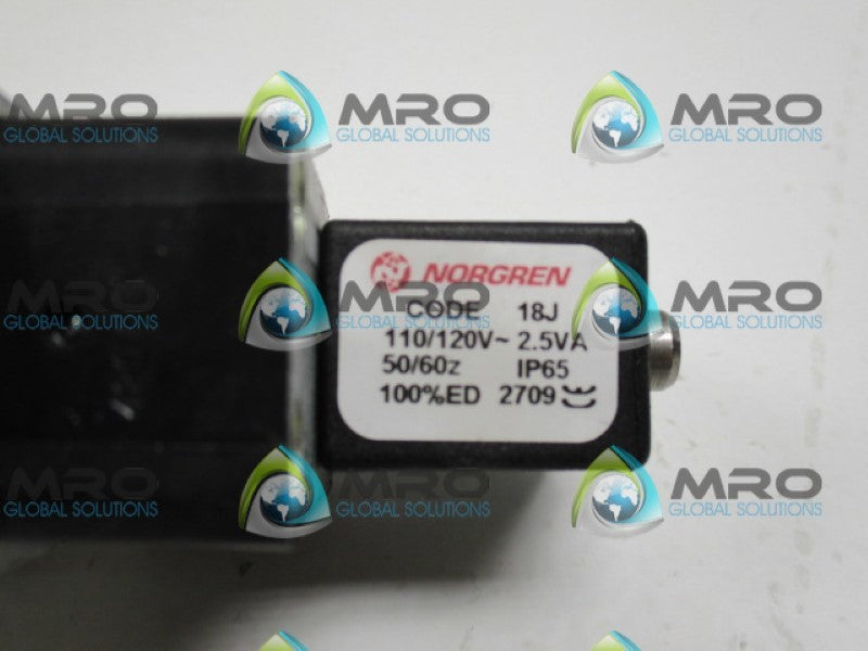 NORGREN V62S513AA218JB VALVE 120V NSNP