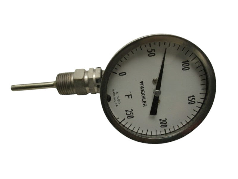 WESKLER 0-250 DEGREE F TEMPERATURE GAUGE  NSNP