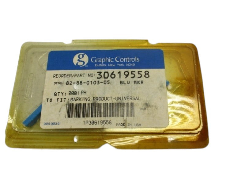 GRAPHICS CONTROL 82-88-0103-05 BLUE MARKER  (PKG OF 5) NSMP