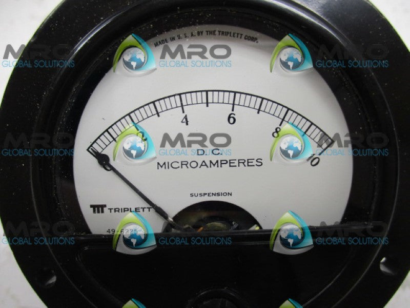 TRIPLETT TP152-1478 GAUGE 0-10 D.C.MICROAMPERES NSMP