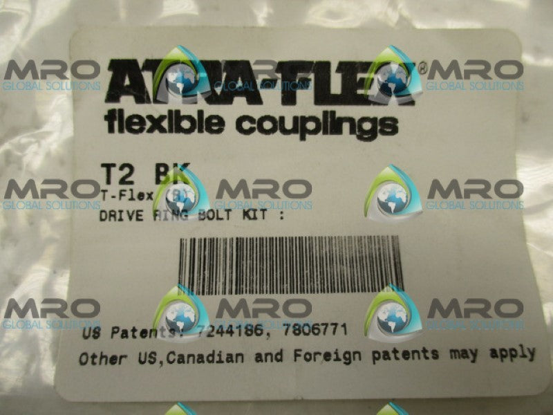 ATRA FLEX T2BK DRIVE RING BOLT KIT NSMP