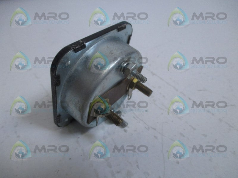 ELECTRO-MECHANICAL RF-2C-2204 PANEL METER 0-20 ADC UNMP