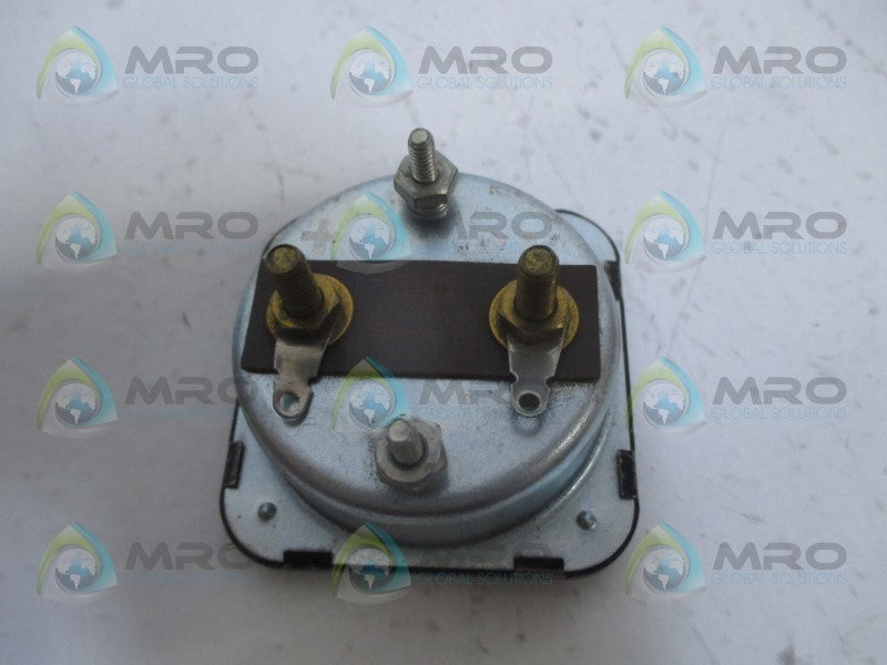 ELECTRO-MECHANICAL RF-2C-2204 PANEL METER 0-20 ADC UNMP