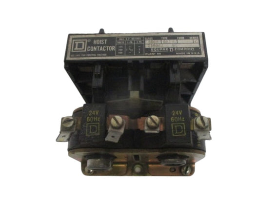 SQUARE D 8965-R02S2 SER.C HOIST CONTACTOR 24V UNMP