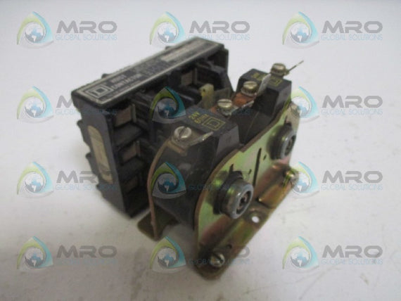 SQUARE D 8965-R02S2 SER.C HOIST CONTACTOR 24V UNMP