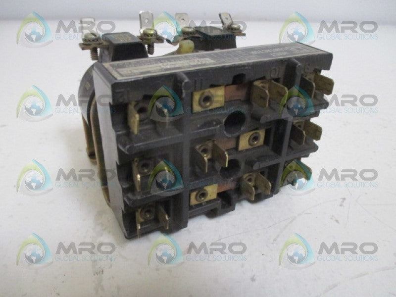 SQUARE D 8965-R02S2 SER.C HOIST CONTACTOR 24V UNMP