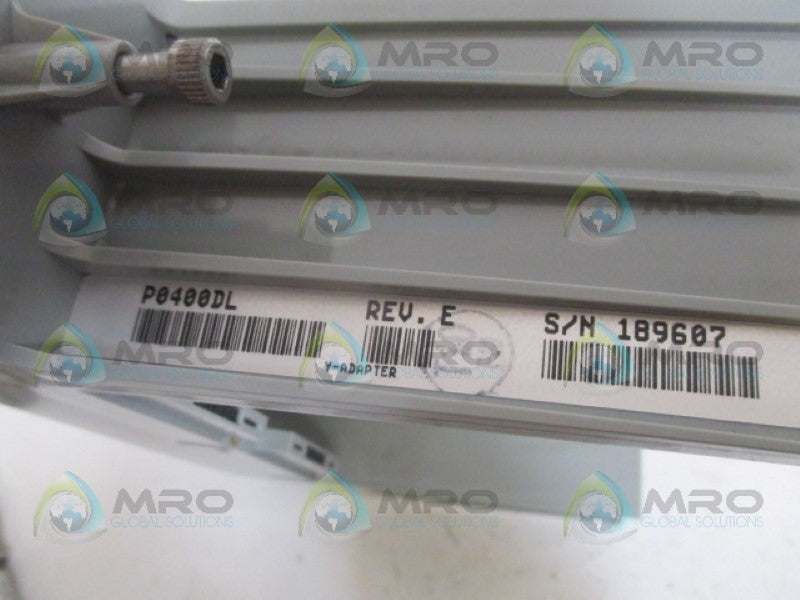 FOXBORO P0400DL Y ADAPTER (AS PICTURED) NSNP