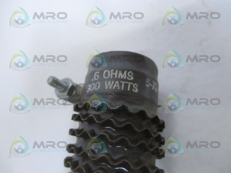 OHMITE 80Z3106 RESISTOR .6 OHM 300W NSNP