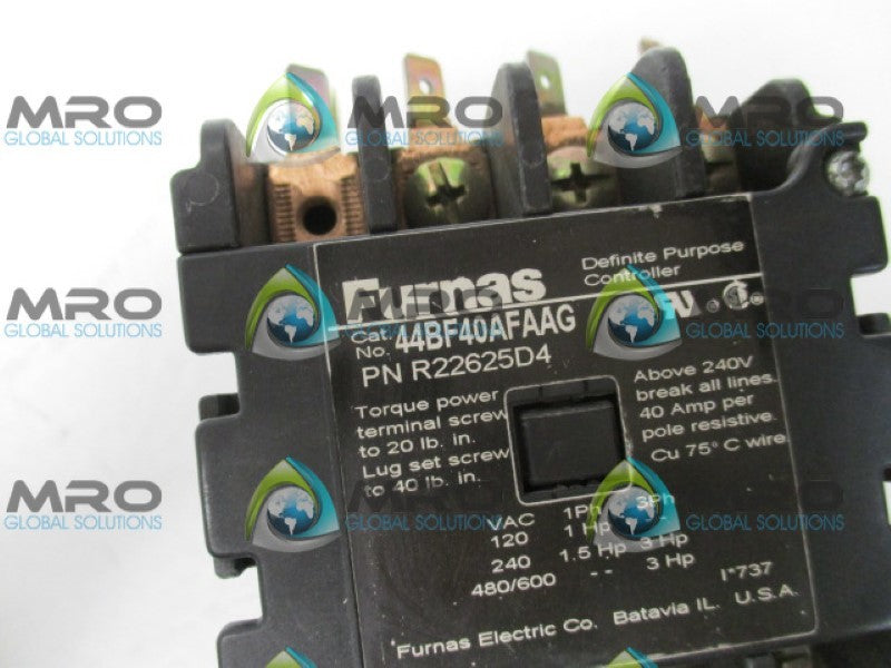 FURNAS 44BF40AFAAG DEFINITE PURPOSE CONTROLLER 120V UNMP
