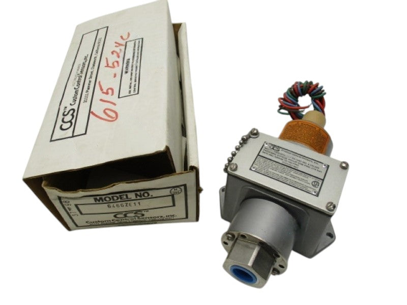 CUSTOM CONTROL SENSORS 646GZE11 PRESSURE SWITCH 4500PSIG NSMP