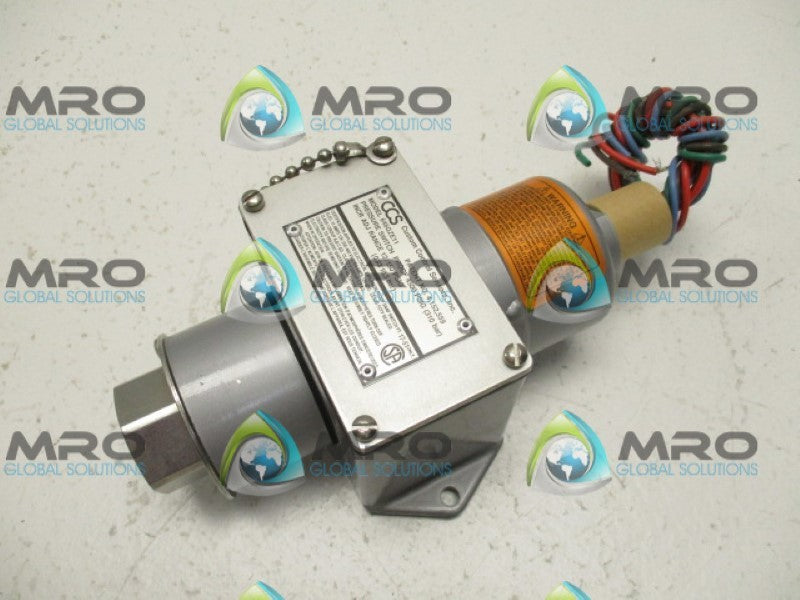 CUSTOM CONTROL SENSORS 646GZE11 PRESSURE SWITCH 4500PSIG NSMP