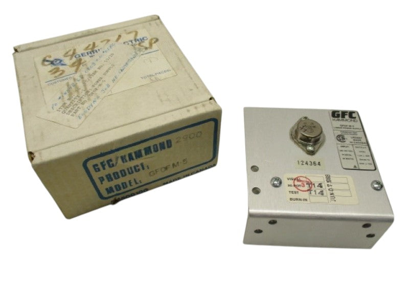GFC/HAMMOND GFOFM-5 LINEAR POWER SUPPLY NSMP