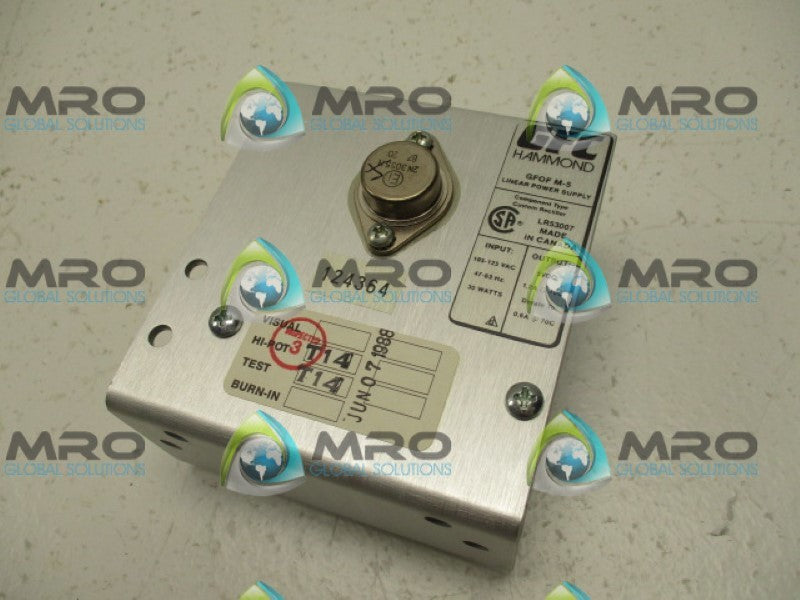 GFC/HAMMOND GFOFM-5 LINEAR POWER SUPPLY NSMP